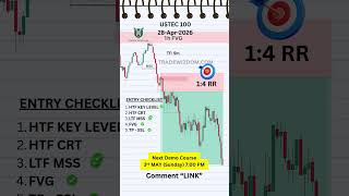 USTEC 100 Sell Setup Explained 📉🔥 28 April 2026