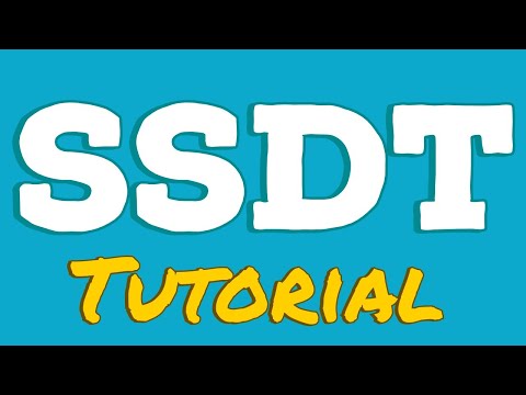 Video: Ssdt SQL Server 2014 nedir?