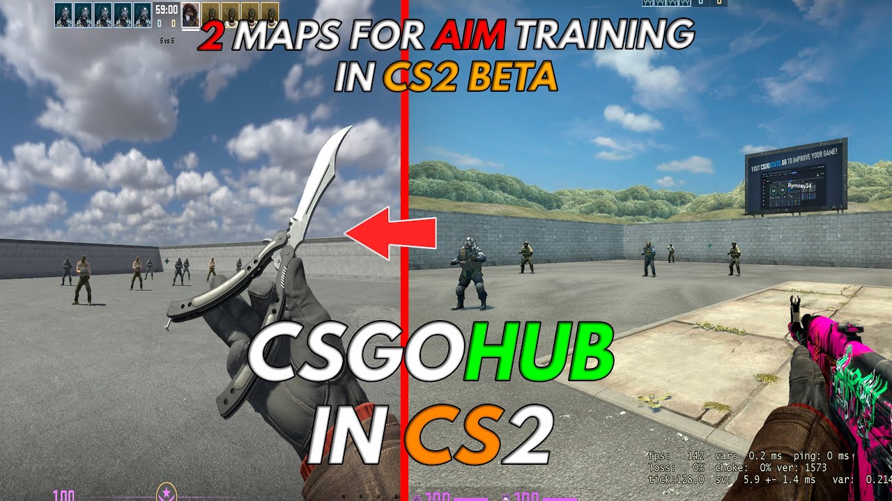 The BEST Aim TRAINING Map in CS2 (cs2_aim) 