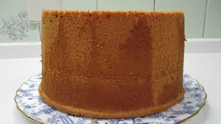 バニラシフォンケーキ　Vanilla Chiffon Cake