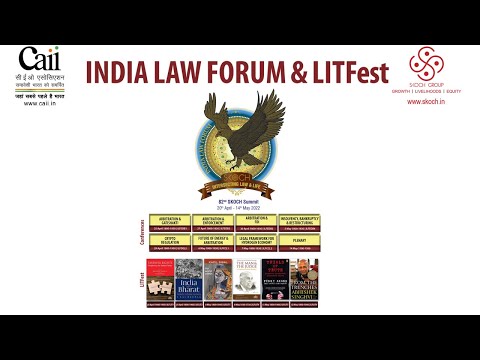 Legal Framework for Hydrogen Economy | SKOCH #IndiaLawForum & LITFest | 7 May, 6PM IST