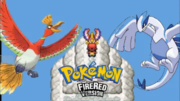 Pokemon Fire Red Walkthrough Episode 38 - Catching The Legendary Bird Pokemons Ho-oh And Lugia