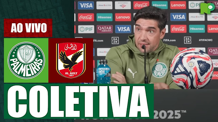 🔴 COLETIVA DE ABEL FERREIRA 🐷  PÓS-JOGO PALMEIRAS X AL AHLY | COPA DO MUNDO DE CLUBES DA FIFA