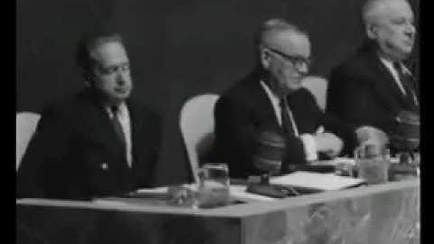 Dag Hammarskjöld: "I shall remain in my post!" (1960)
