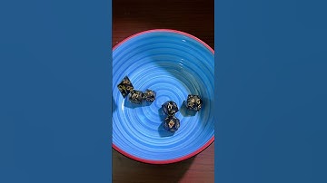 9 Polyhedral Resin Sets DnD Dice Obsidian Ribbon Oath #dice #ttrpg #dnd #diceset #dnddice