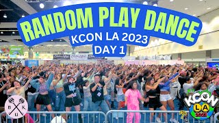 OFFICIAL RANDOM DANCE PLAY @ KCON LA 2023 (Day 1) | Hosted by Team B.U.K