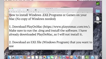 How to Run Windows Programs/Games on Mac! No VM or Bootcamp!!