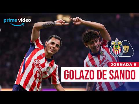 'SANDO' PUTS THE FLOCK AHEAD | CHIVAS vs PUMAS | MATCHDAY 8 AP 26