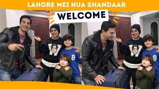 Lahore Mei Hua Shandaar Welcome | Fatima Effendi | Kanwar Arsalan | Travel Vlog