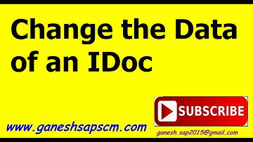 Tutorial on changing the data in  IDoc and reprocess in SAP || WE19 || WE05 || BD87 || SAP Interface