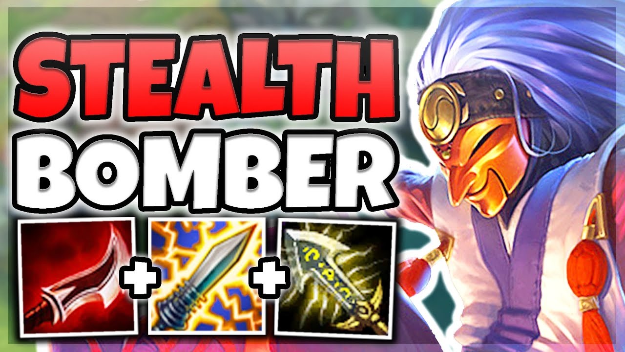[FACECAM] STEALTH BOMBER SHACO MID! BACKSTAB NUKE 100-0 ENEMY CARRIES ...