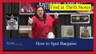 How to Find Bargains at Thrift Shop Hauls: Marbles, Paintings, Lithographs, Dolls, Patina - Dr. Lori