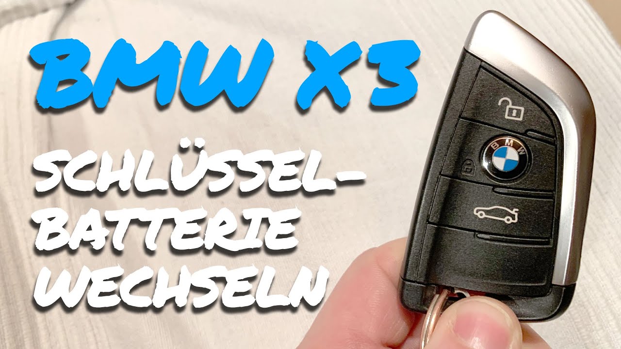 BMW Schlüsselbatterie leer Türöffnen/Motorstart/Batteriewechsel