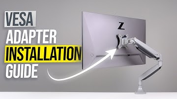 How to Install CREAT3D VESA Adapter on HP Z32K G3 Monitor