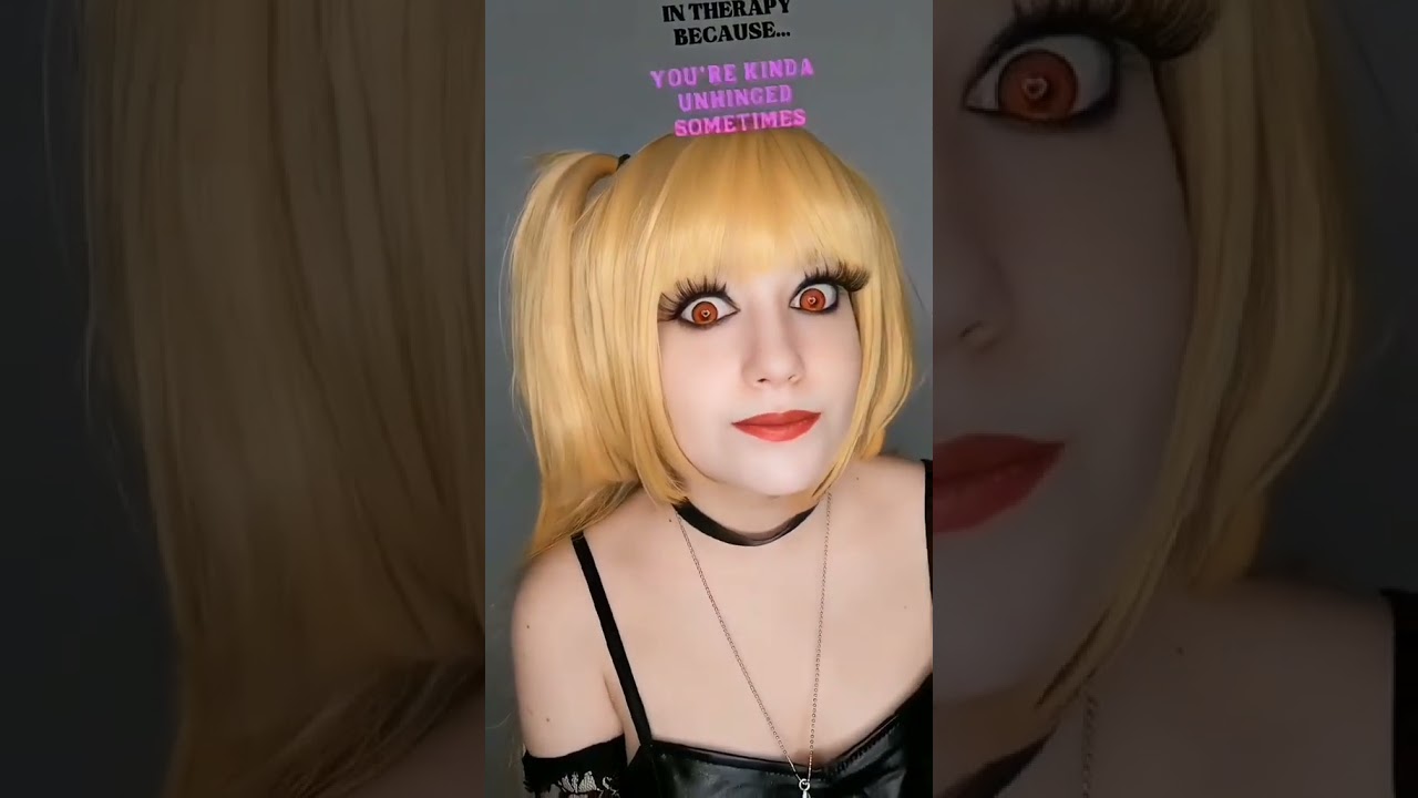 Why should Misa be in therapy?  | Misa Amane #cosplay | Death Note