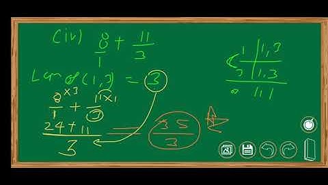std-6 chapter-5 FRACTION exercise-5.5