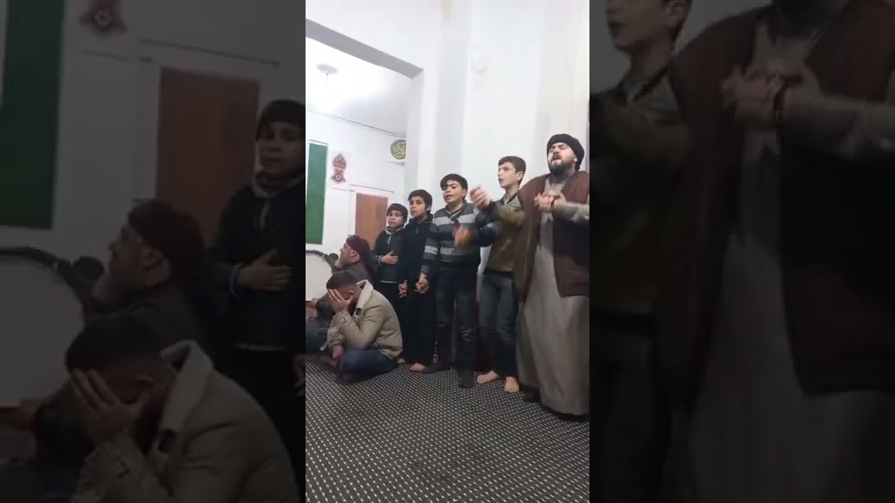 مجلس ذكر في تكية الشيخ جهاد التركي مديح جنة وحور وجلالة مديح مدد مديح حربي