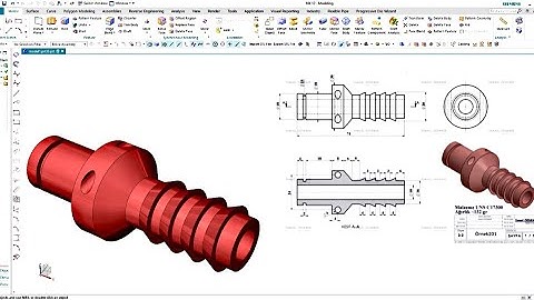 Nx tutorial for beginners How to use Revolve in Siemens Nx12
