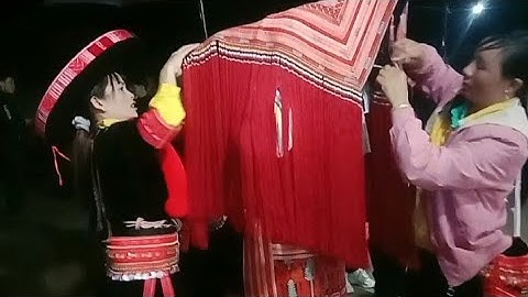 Đắm cưới dao đỏ mới, tại thôn đoàn kết, Đăk will, huyện cu jut,Đăk nông.lễ rước dâu 🍓.#hatdaodo.