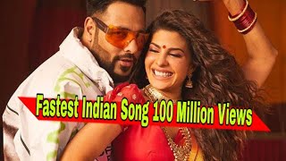 Fastest Indian Songs to Reach 100 Million Views on Youtube | Fastest Bollywood Songs | GS Trending