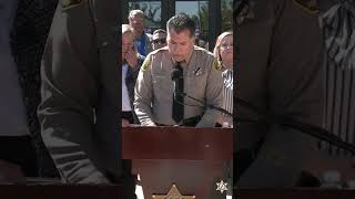 Sheriff Luna Provides Update Regarding Person Detained in the Murder of Deputy Ryan Clinkunbroomer