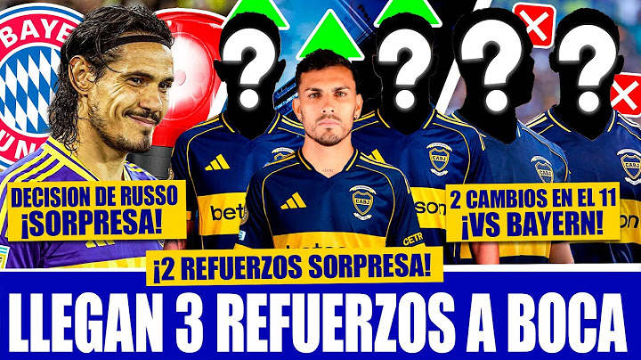 ¡BOMBA! BOCA ROMPE EL MERCADO x 3 REFUERZOS! | OFERTA SORPRESA a BOCA x ROJO!? | Cavani DESCARTADO?