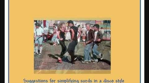 Root 3 is a surd - Grease is the word