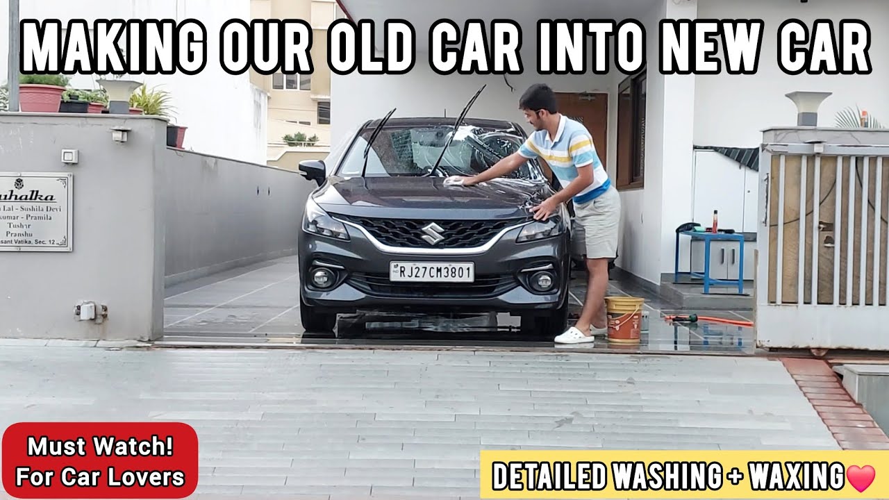 How to Wash & Wax Your Car Like a Pro ️! Easy DIY Car Detailing at Home ...