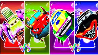 Lighting McQueen eater 🆚 McQueen Cars - Tiles Hop EDM Rush 🎶🎧 screenshot 2