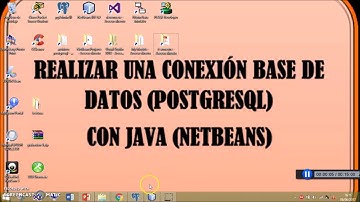 conexion base de datos POSTGRESQL con java NETBEANS