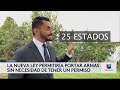 Leyes sobre portación de armas de fuego en Florida podrian cambiar en 2023