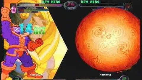 MvC2: Thanos 100% Assist Kill by Negiokun