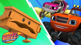 Blaze + Watts Take Down The Robots! | Blaze and the Monster Machines