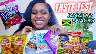 TASTE TESTING Jamaican Snacks 🇯🇲 *DELICIOUS!*