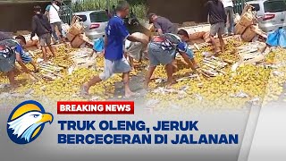 BREAKING NEWS - Jalur Pantura Situbondo Dipenuhi Buah Jeruk