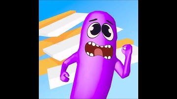 wacky run 1-20 run 3D gameplay WALKTHROUGHT(ANDROID)