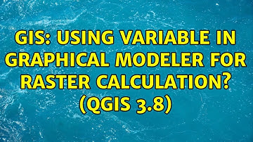 GIS: Using variable in graphical modeler for raster calculation? (QGIS 3.8)