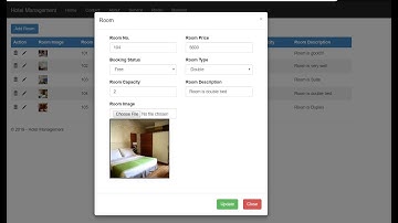 Hotel Management System ASP.NET MVC 5 & Sql Server - Part 4