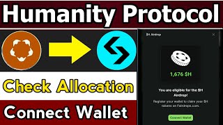 Humanity Protocol Check Your Allocation || Humanity Protocol Check Eligibility || Humanity Protocol