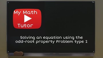 ALEKS | Solving an equation using the odd-root property: Problem type 2