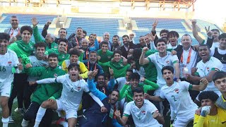 كواليس نصف نهائي كأس آسيا للشباب بين العراق واليابان والتي انتهت بفوز منتخبنا بركلات الترجيح.
