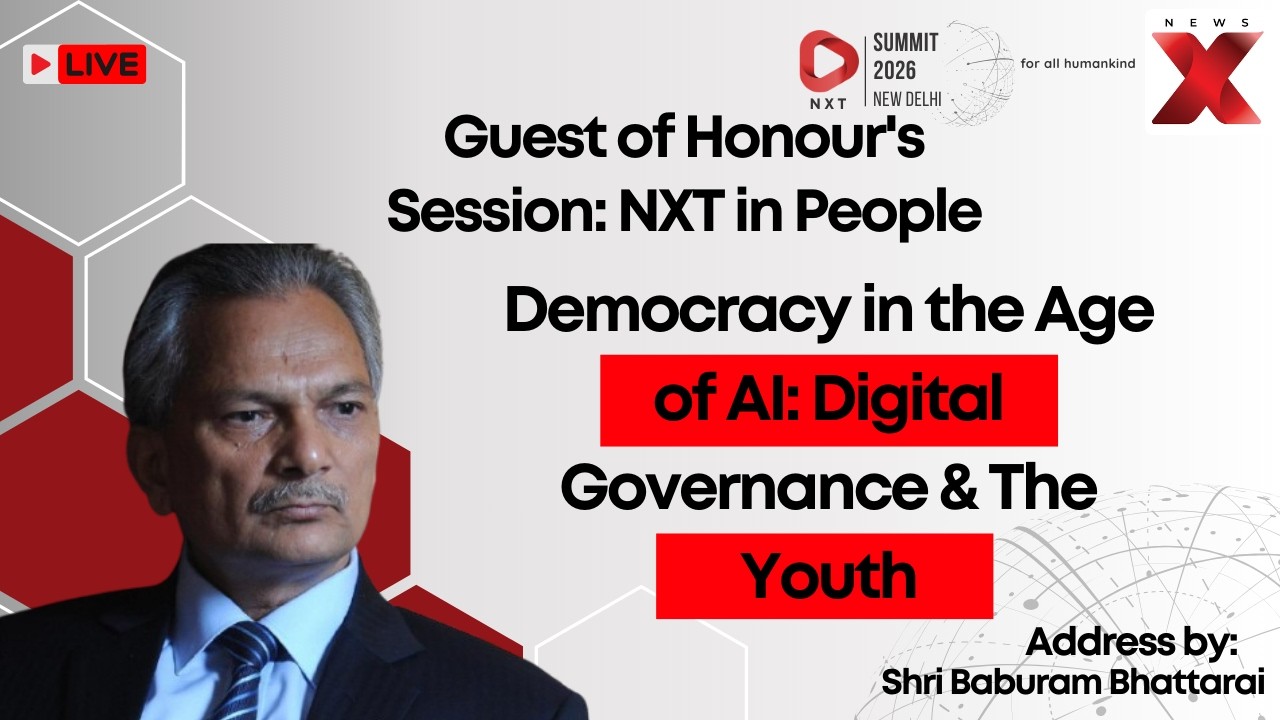 LIVE | NXT Summit 2026: Can Democracy Survive In The Age Of Artificial ...
