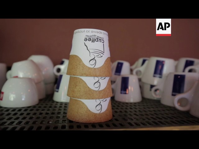 Cupffee: Edible coffee cup developed from oat brand and wheat flour