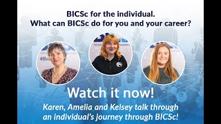 Full BICSc for the individual. What can BICSc do for you and your career Guide