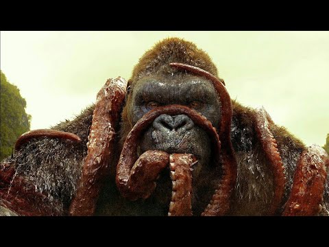 Kong Skull Island Kong Vs Giant Squid Part 5 10 Ms Moves1 Youtube
