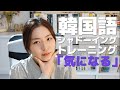 【韓国語トレーニング】「気になる」の使い方