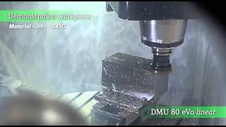 DMU 80 eVo linear　デモワーク 2(Demonstration workpiece 2)