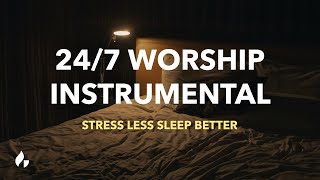 Stress Less, Sleep Better: 24/7 Piano Worship Instrumental | Gospel Partner Resource