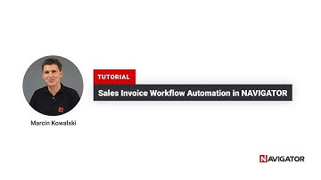 Sales Invoice Workflow Automation in NAVIGATOR