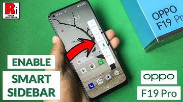 How to Enable and Use Smart Sidebar in Oppo F19 Pro